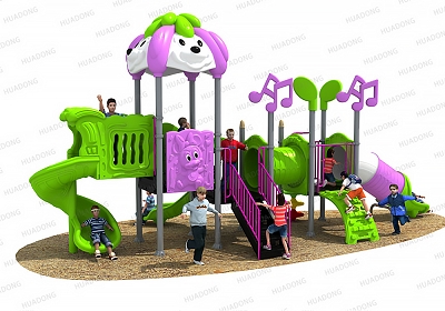 歡樂鼠 HD-HDL014-兒童滑梯、