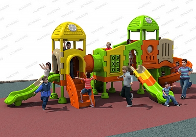 全塑料 HD-LSL005兒童滑梯、