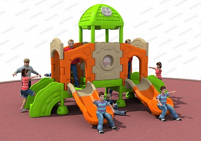 全塑料 HD-LSL014兒童滑梯、