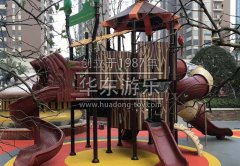 華東游樂(lè)戶外滑梯組合案例