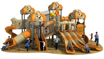 歡樂鼠 HD-HDL020-兒童滑梯、
