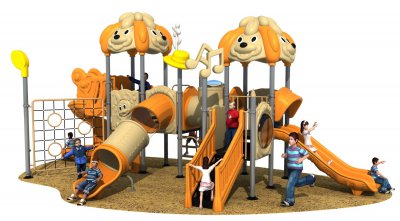 歡樂鼠 HD-HDL022-兒童滑梯、