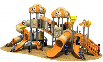 歡樂鼠 HD-HDL023-兒童滑梯、