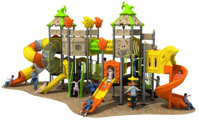 魔法屋 HD-HMF017-兒童滑梯、