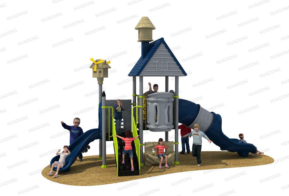 別墅屋 HD-HBW013-兒童滑梯、