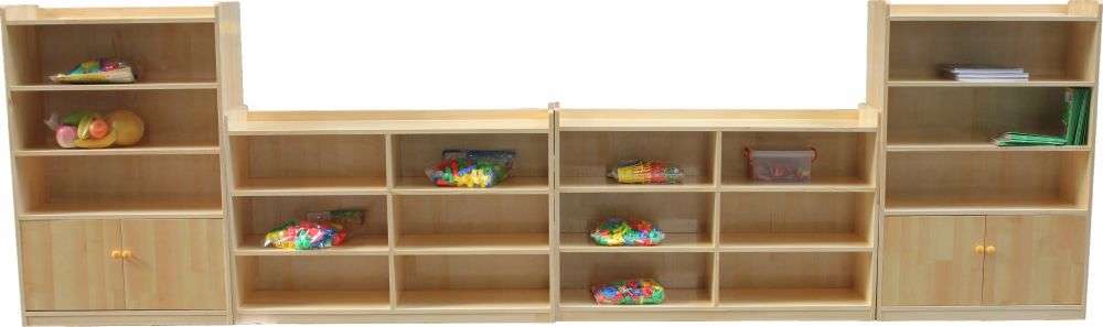 柜子、書架 樟子松組合柜